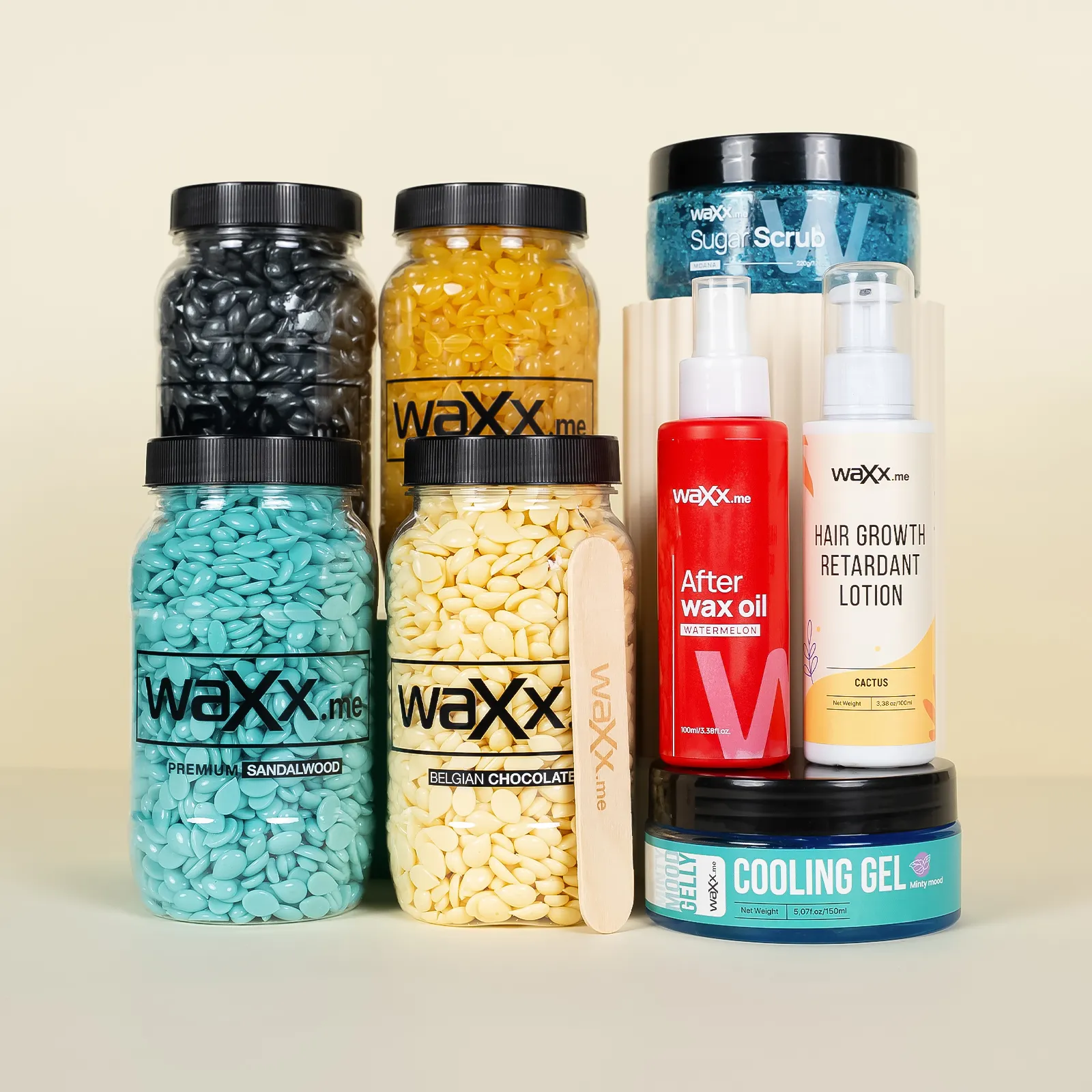WaXx Box Golden Glow  + Ajándék Hűsítő gél 
