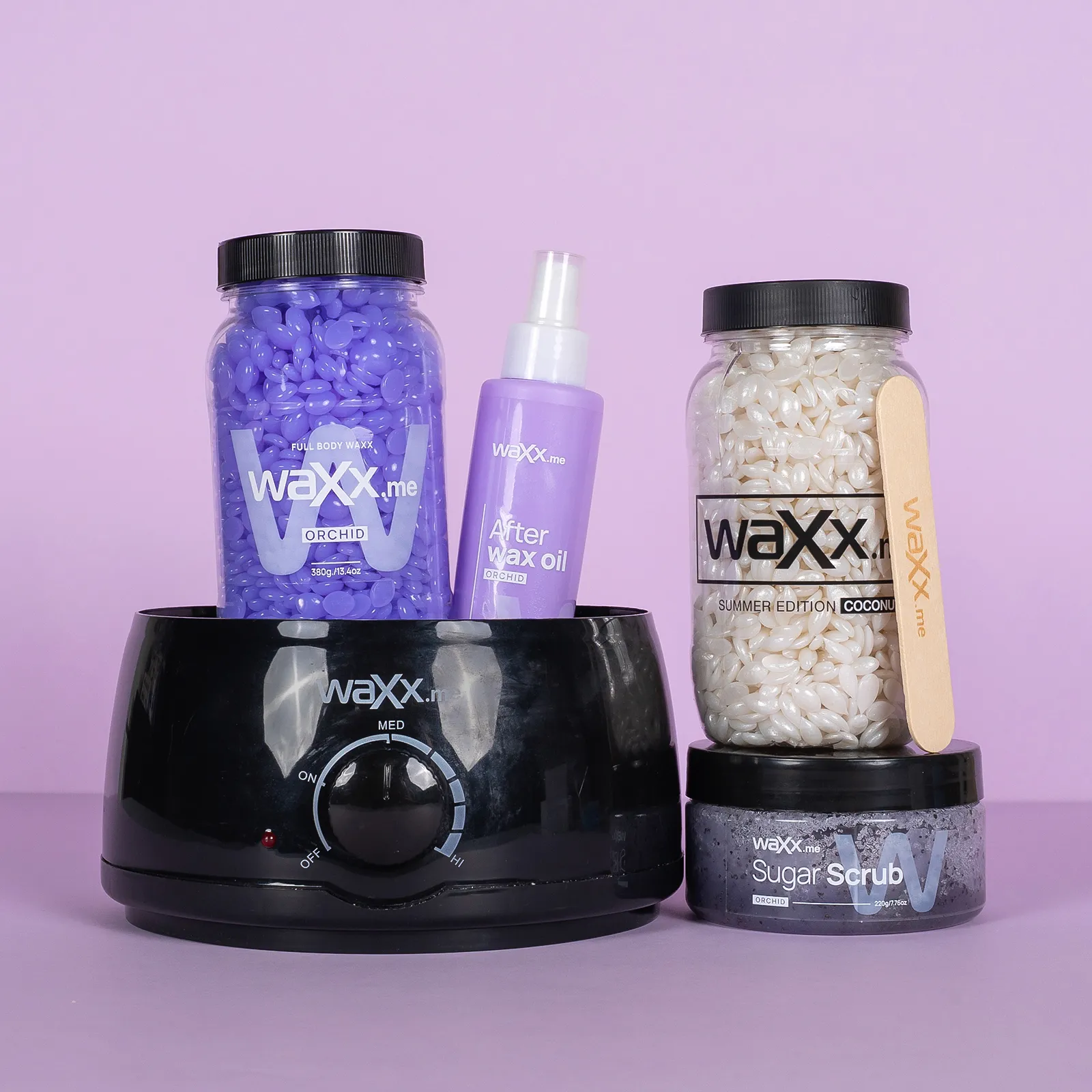 WaXx Box Orchid Glow  + Ajándék Gyanta utáni olaj 
