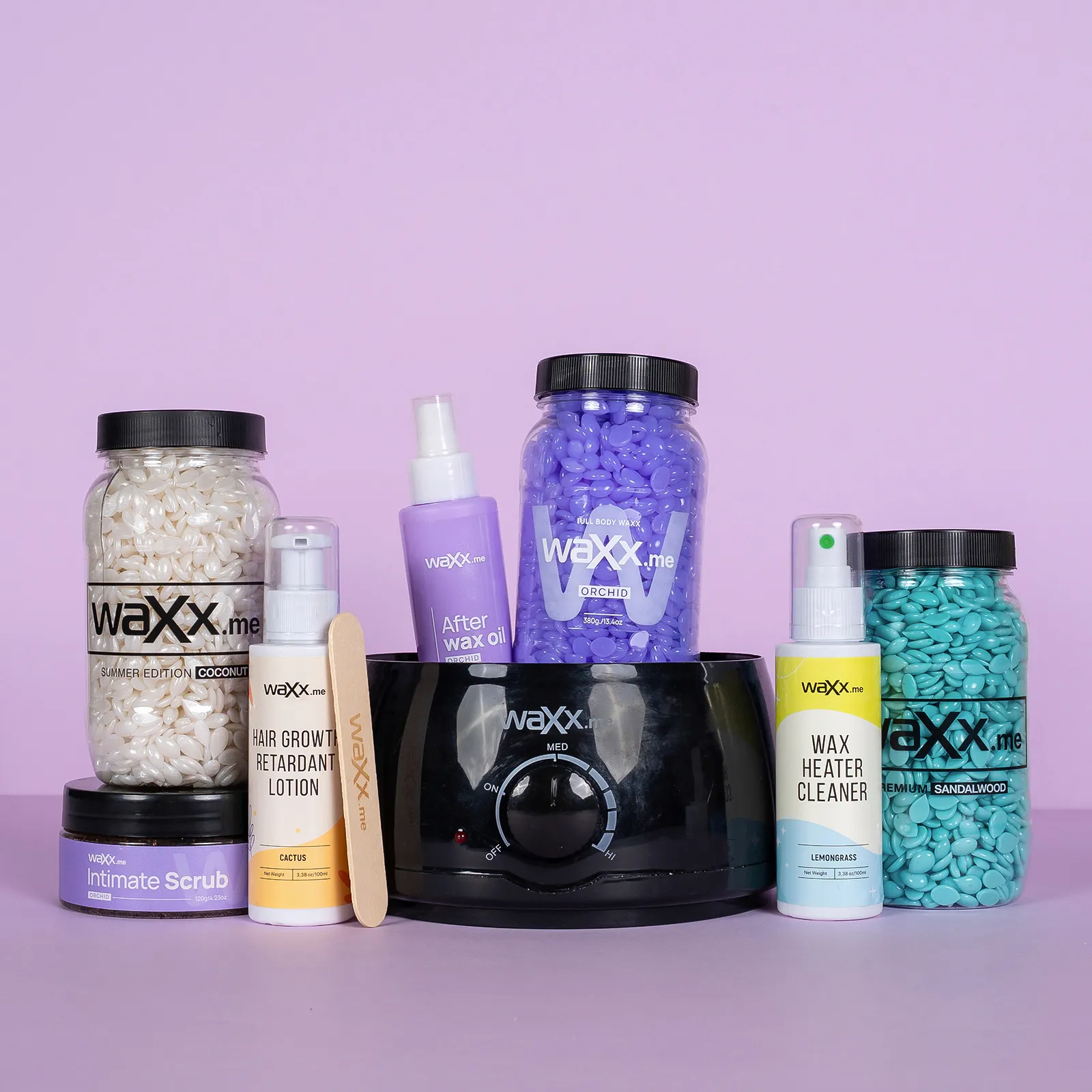 WaXx Box Orchid Skin Ritual  + Ajándék Szőrnövekedést késleltető testápoló - Kaktusz 