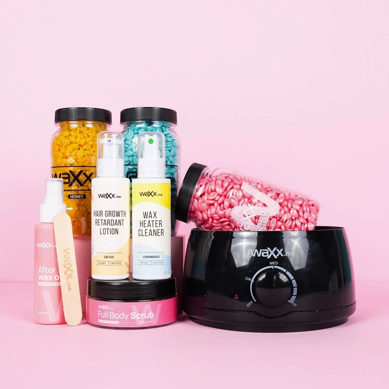 WaXx Box Pink Touch  + Ajándék Szőrnövekedést késleltető testápoló 