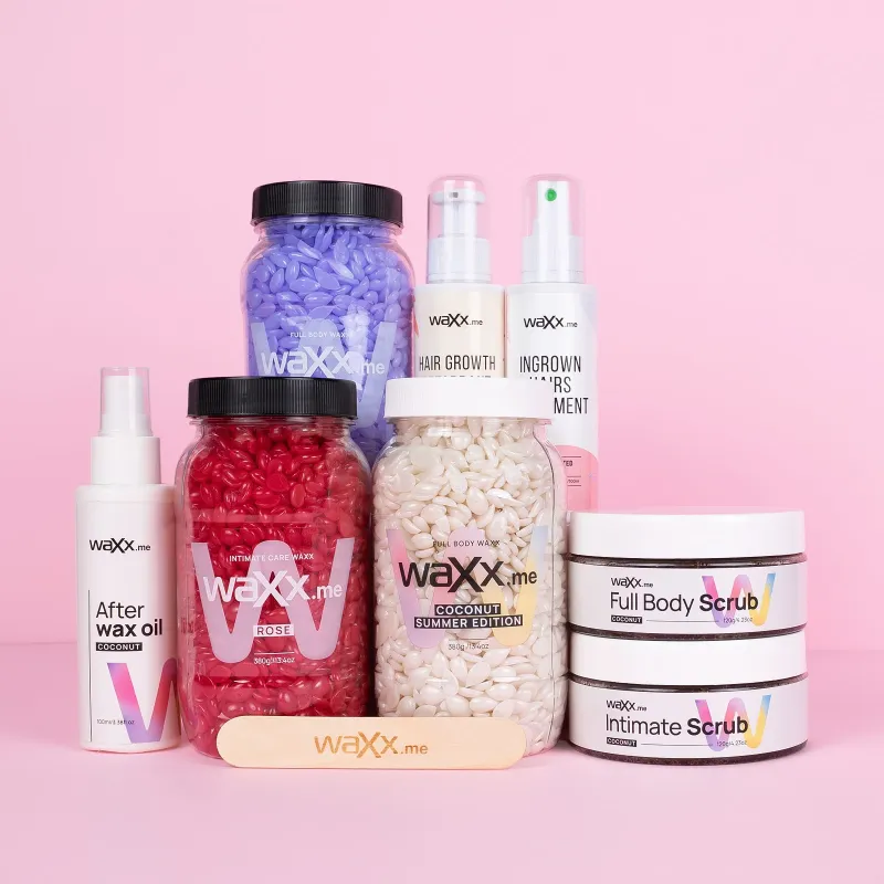 WaXx Box Coconut Touch  +&nbsp;Ajándék Bőrradír érzékeny területekre 