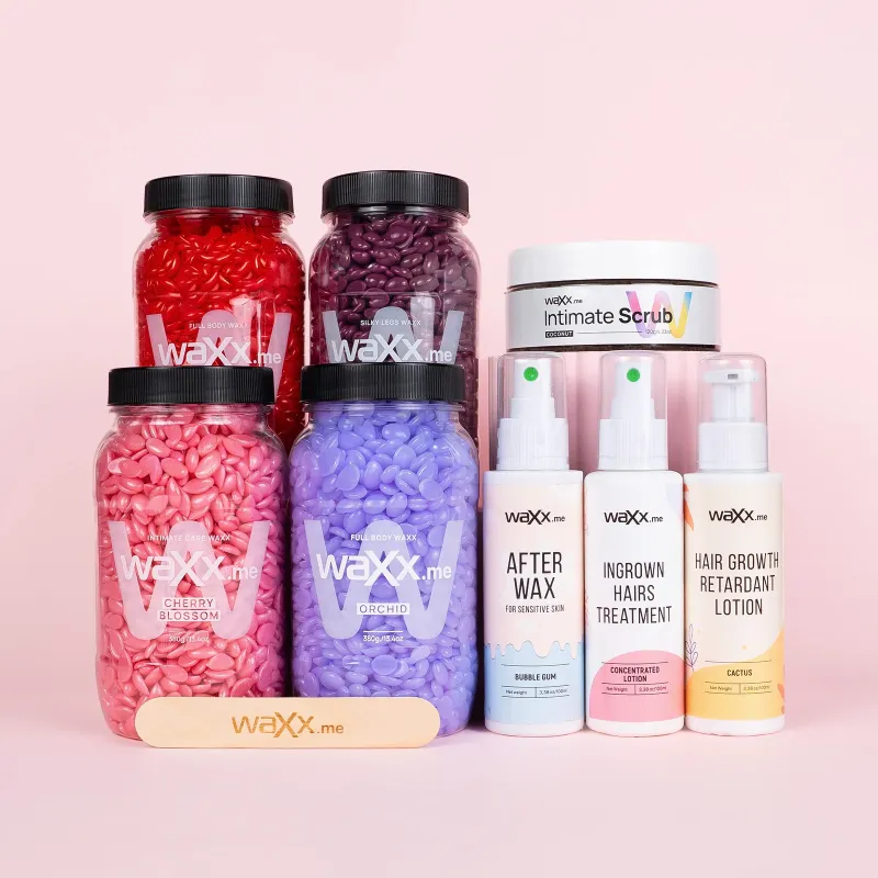 WaXx Beach Ready Box  +&nbsp;Ajándék Bőrradír érzékeny területekre 