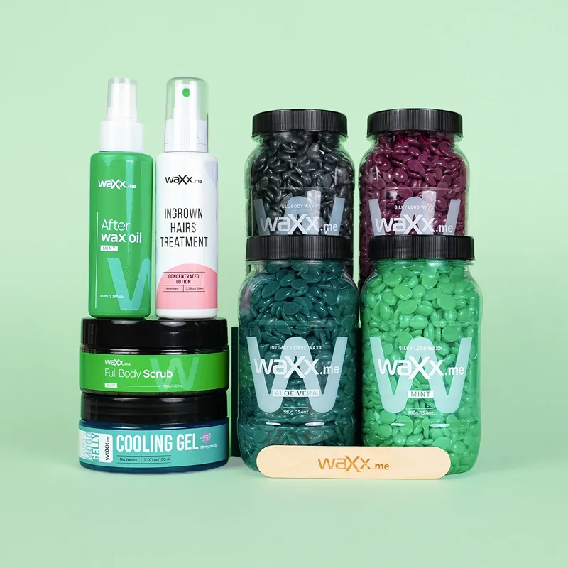 WaXx Mint Fresh Box  +&nbsp;Ajándék Hűsítő gyantázás utáni gél 