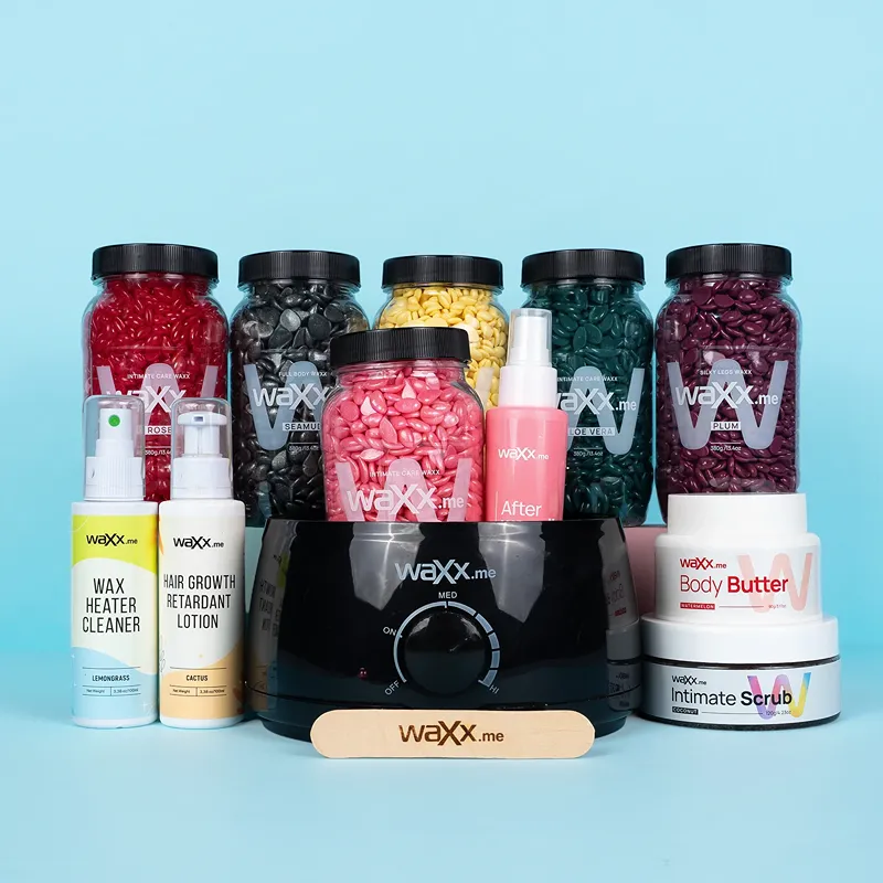 WaXx Hot & Smooth Box  +&nbsp;Ajándék 2 Testgyanták 