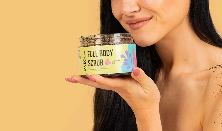 Gyengéd radírozás és frissesség az egész testnek a WaXx-szal