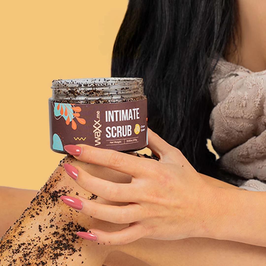 Intim ápolás: gyengéd bőrradír csokoládé illattal